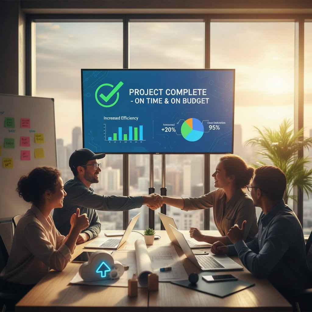 Ergebnisablieferung von IT-Projekten