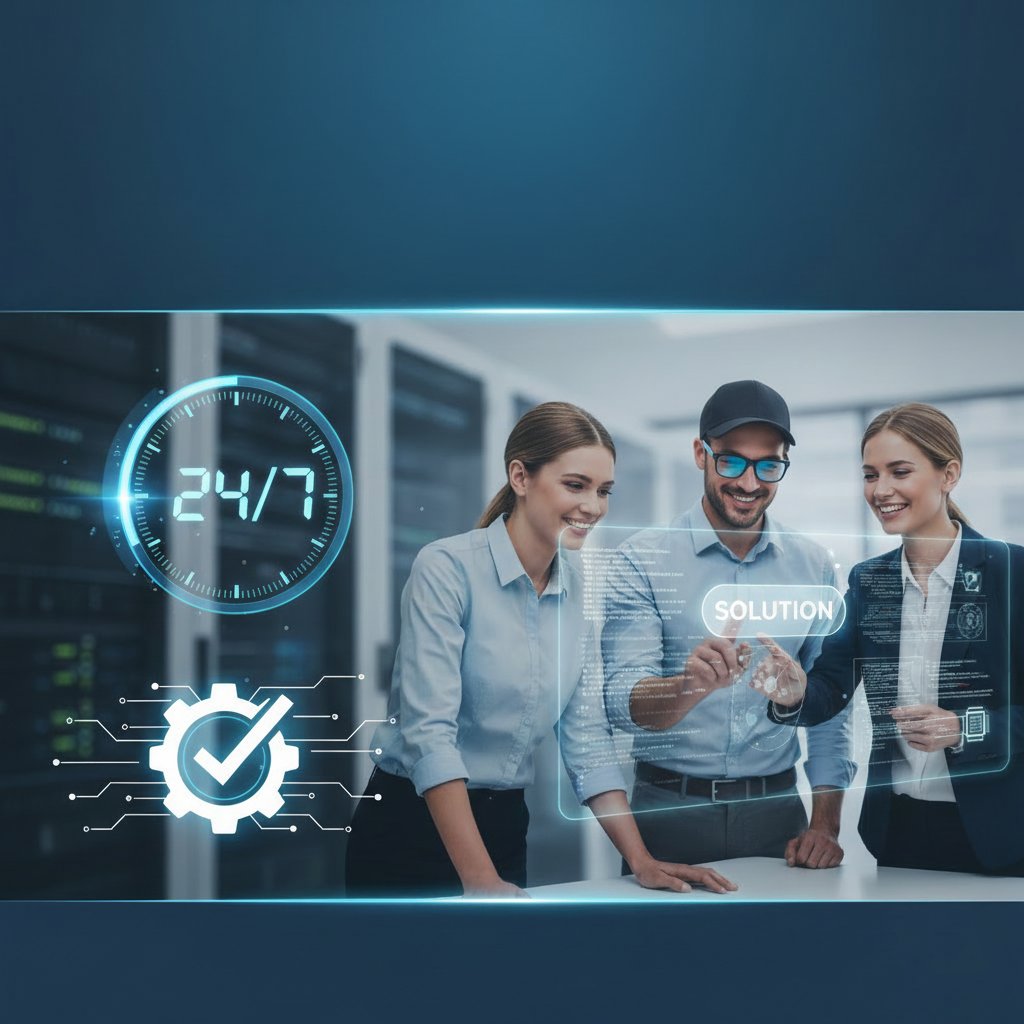 24/7 Unterstützung