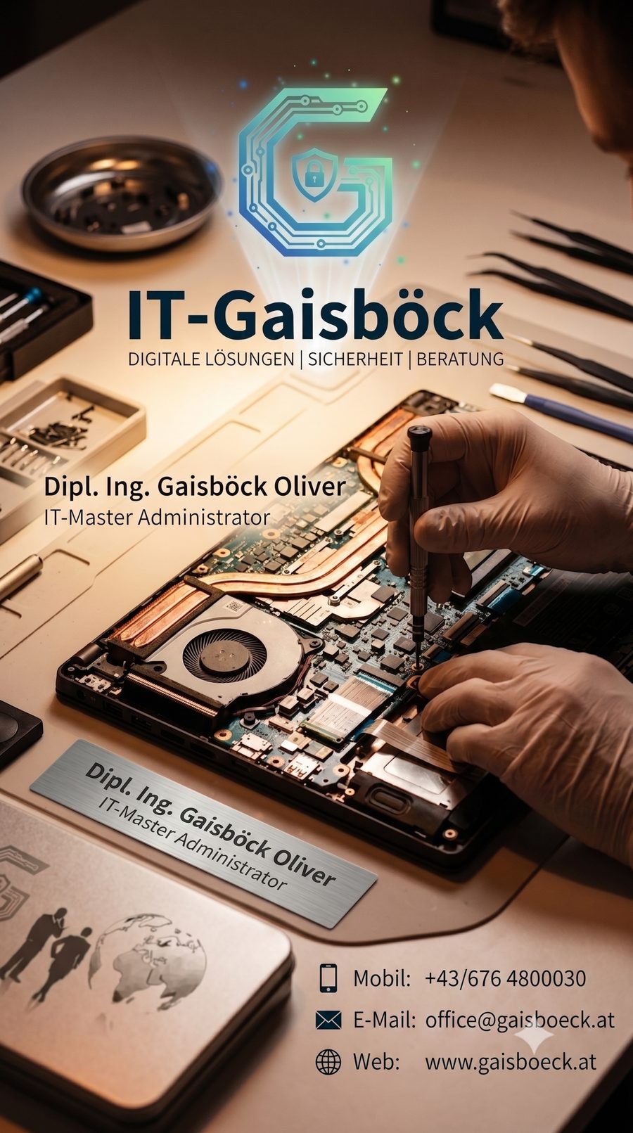 PC- und Laptop-Reinigung bei IT-Gaisböck